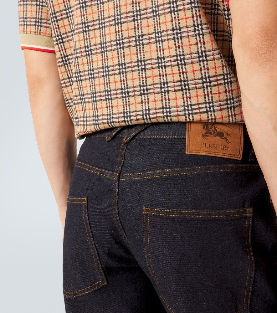 Burberry Mid-Rise Straight Jeans - Burberry - Modalova