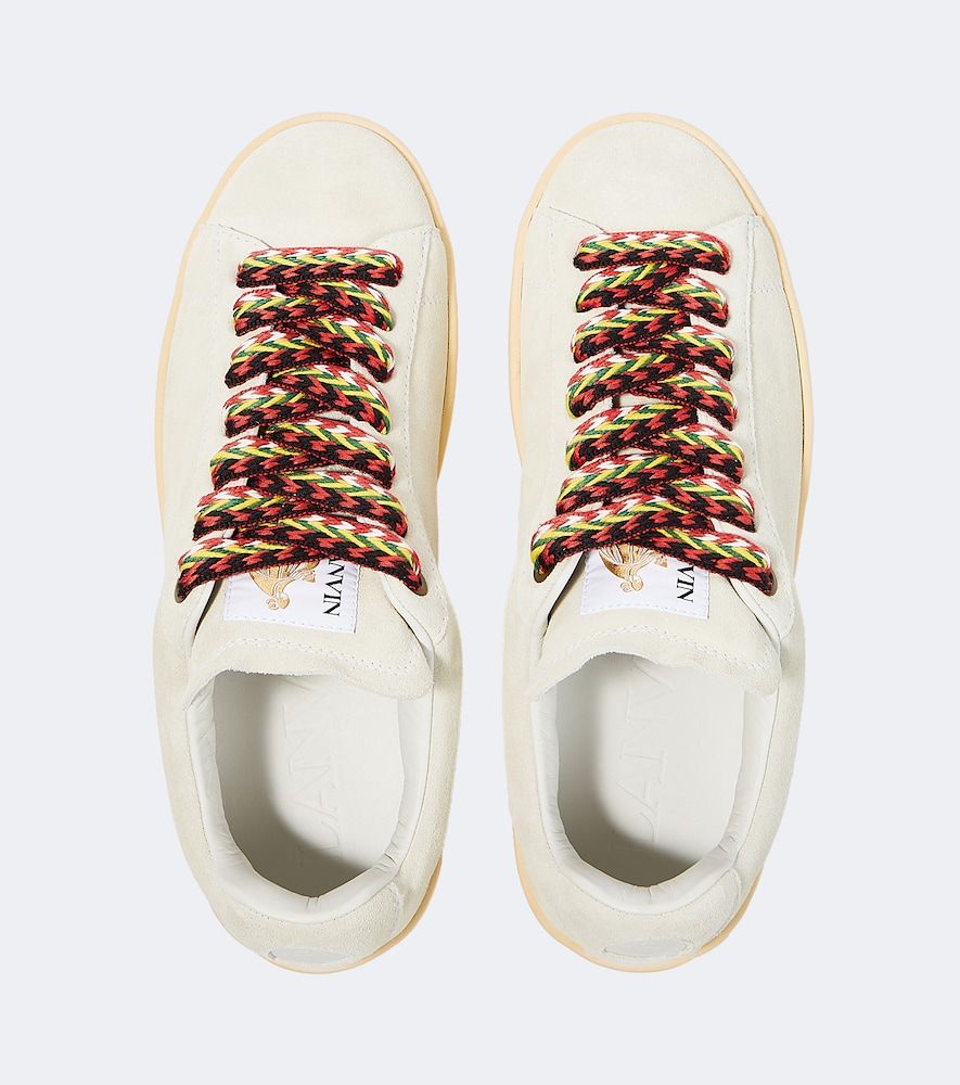 Lanvin Sneakers Lite Curb in suede - Lanvin - Modalova