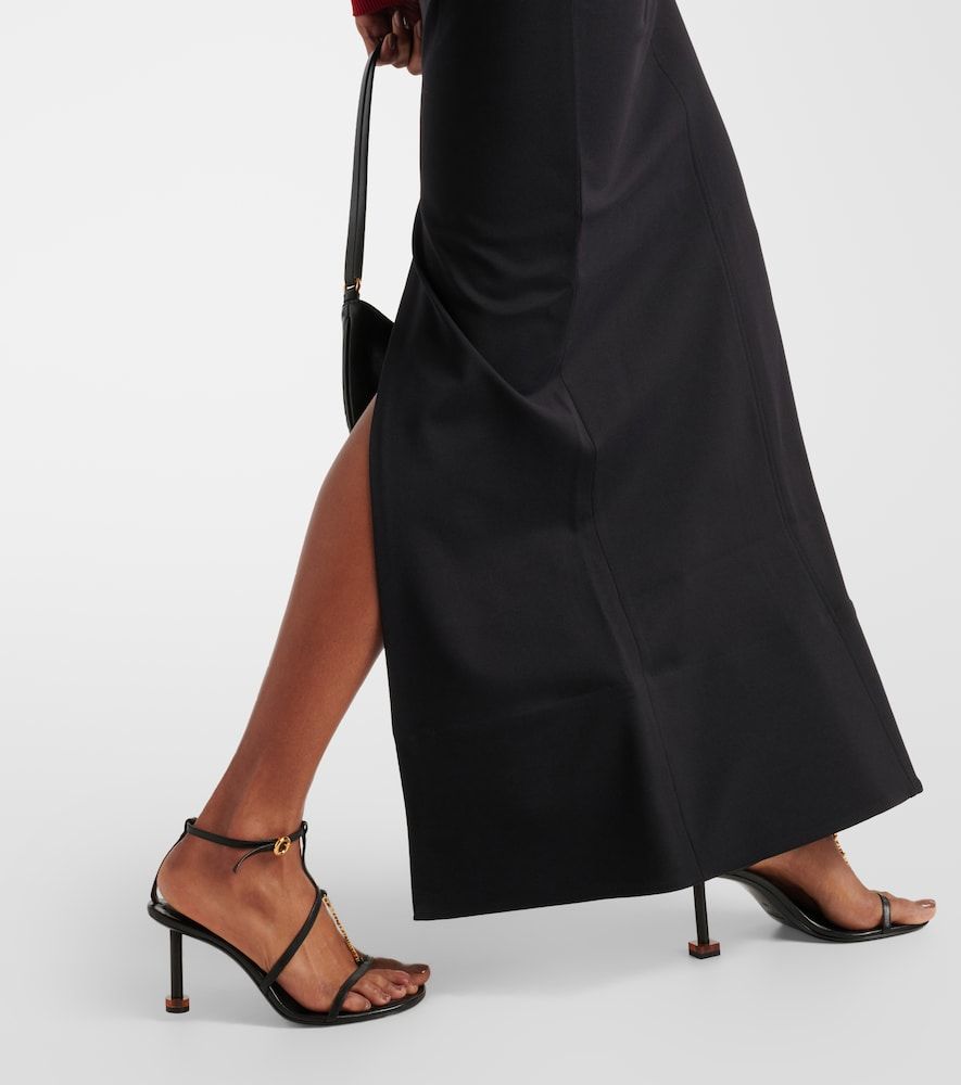 La jupe Escala knitted maxi skirt - Jacquemus - Modalova