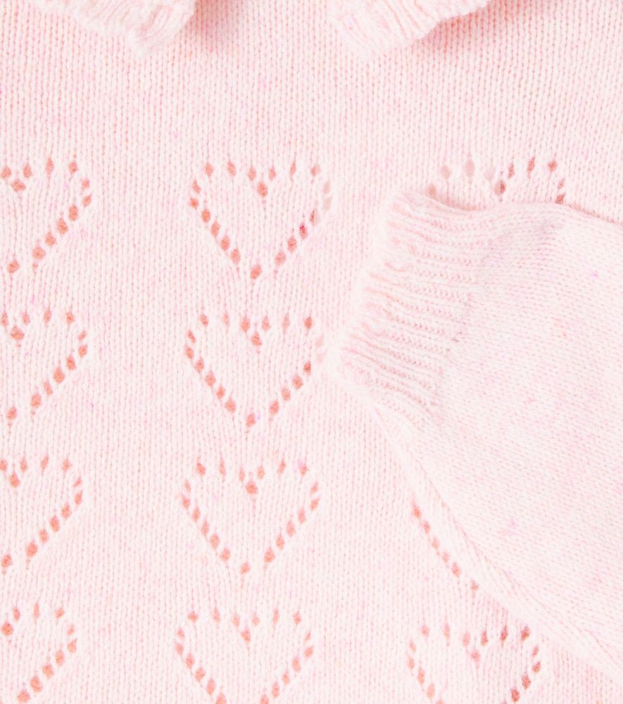 Jersey de pointelle Monna en mezcla de lana - Bebe Organic - Modalova