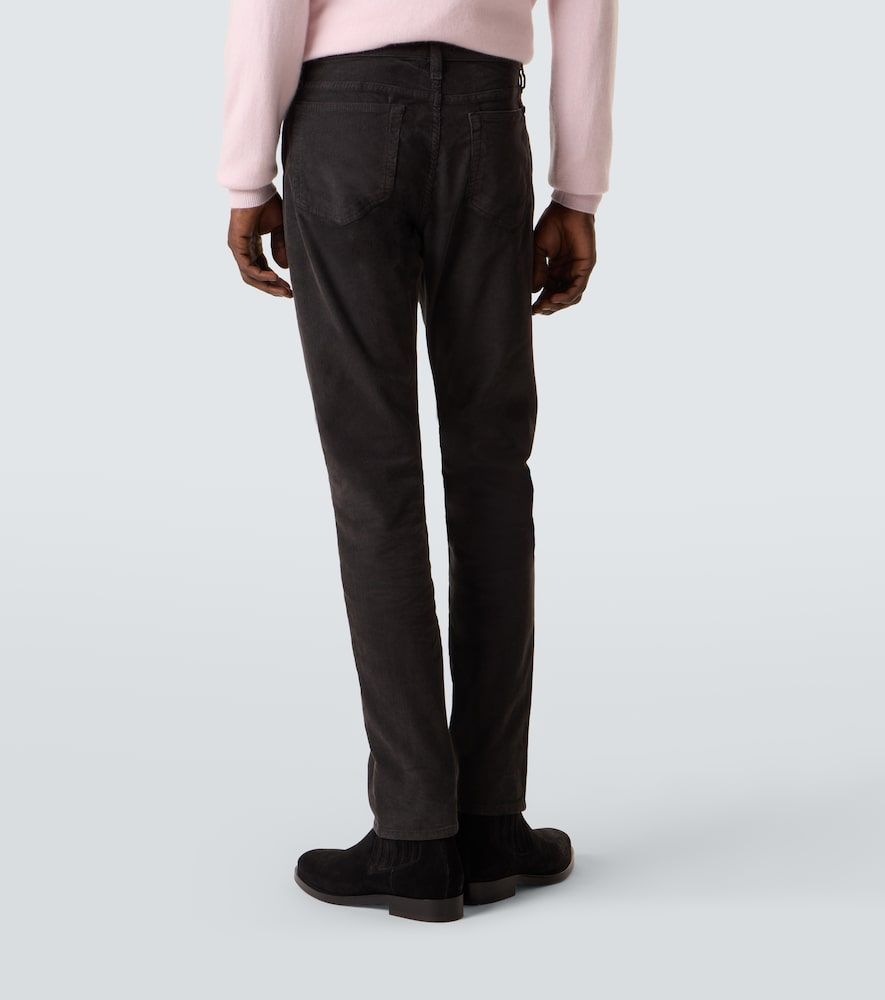 Pantalones slim L' Slim de pana de algodón - Frame - Modalova