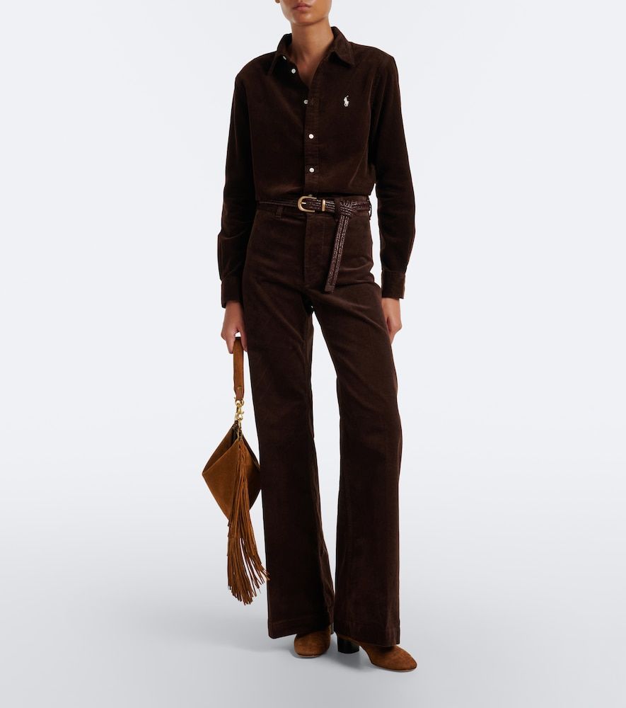 Pantalones flared de pana de algodón - Polo Ralph Lauren - Modalova
