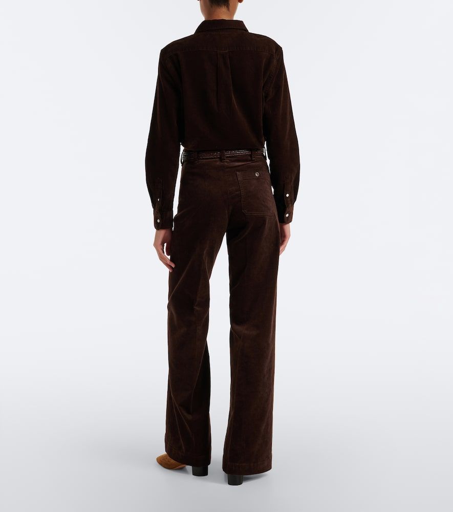 Pantalones flared de pana de algodón - Polo Ralph Lauren - Modalova