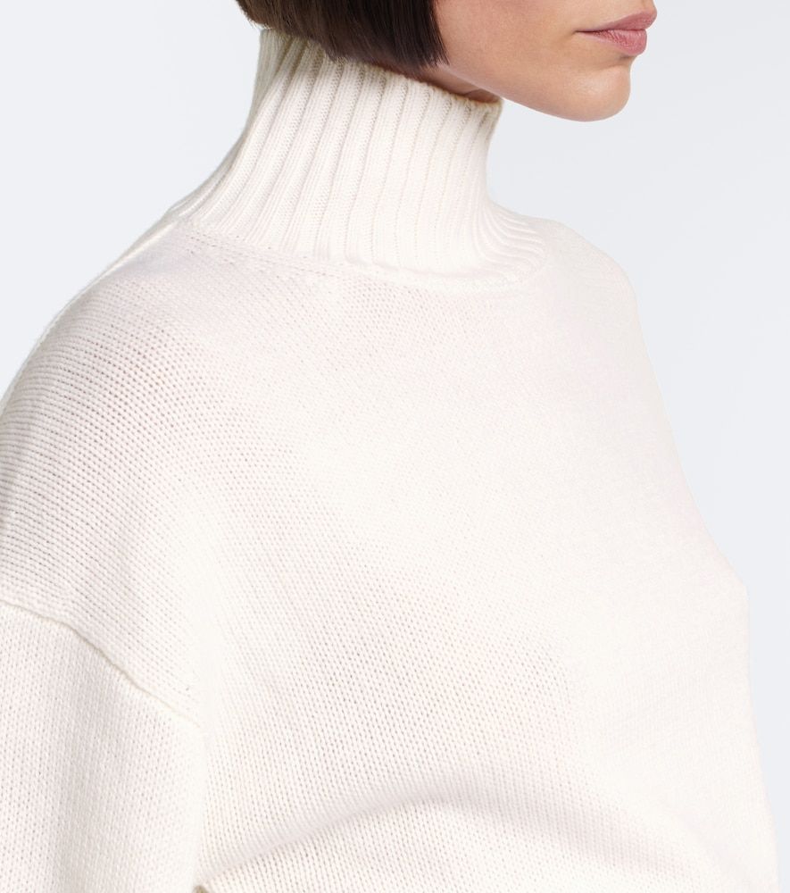 Wool and cashmere mockneck sweater - Jardin des Orangers - Modalova