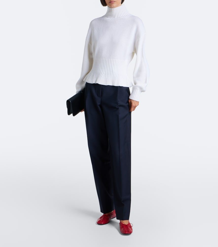 Wool and cashmere mockneck sweater - Jardin des Orangers - Modalova