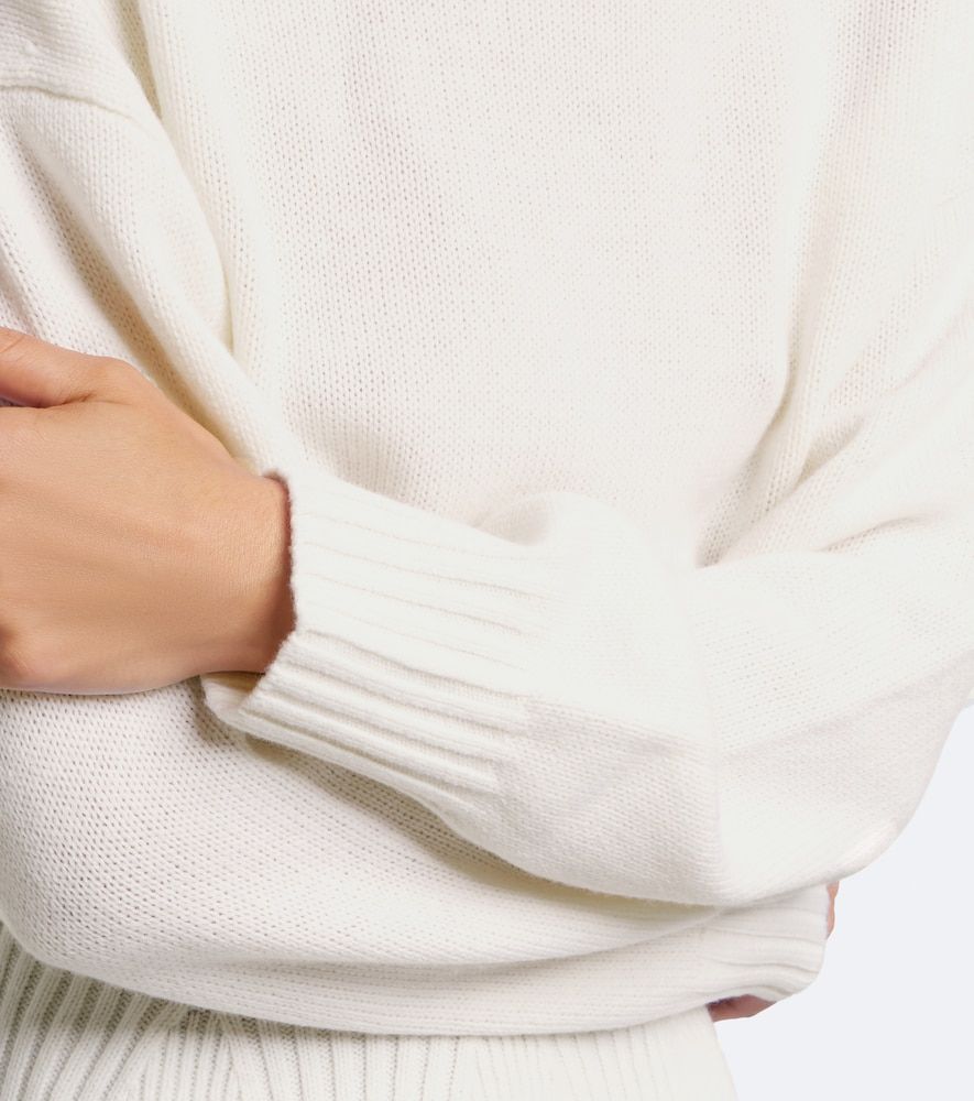 Wool and cashmere mockneck sweater - Jardin des Orangers - Modalova