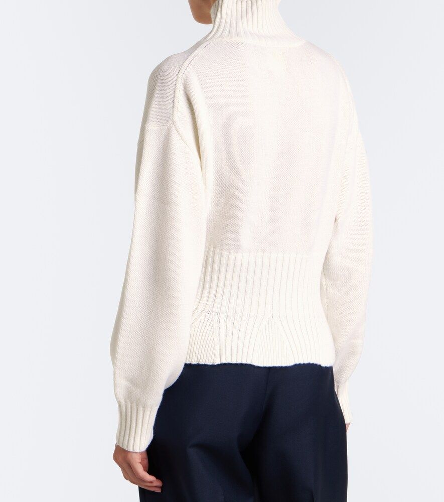 Wool and cashmere mockneck sweater - Jardin des Orangers - Modalova