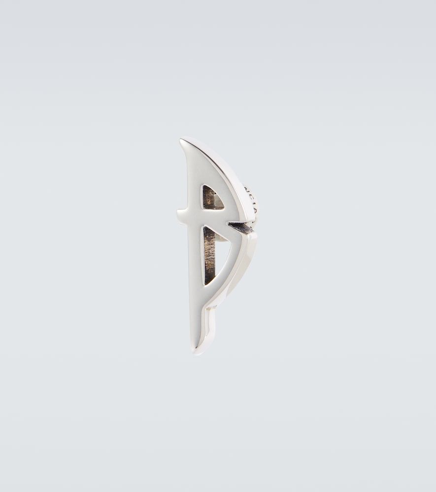Balenciaga Typo logo earrings - Balenciaga - Modalova