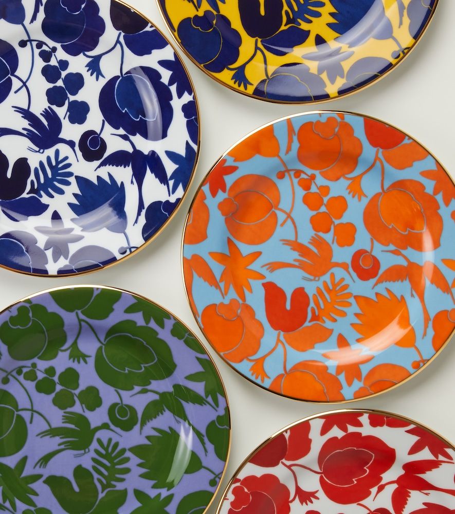 Set de 6 platos de postre Wildbird - La DoubleJ - Modalova