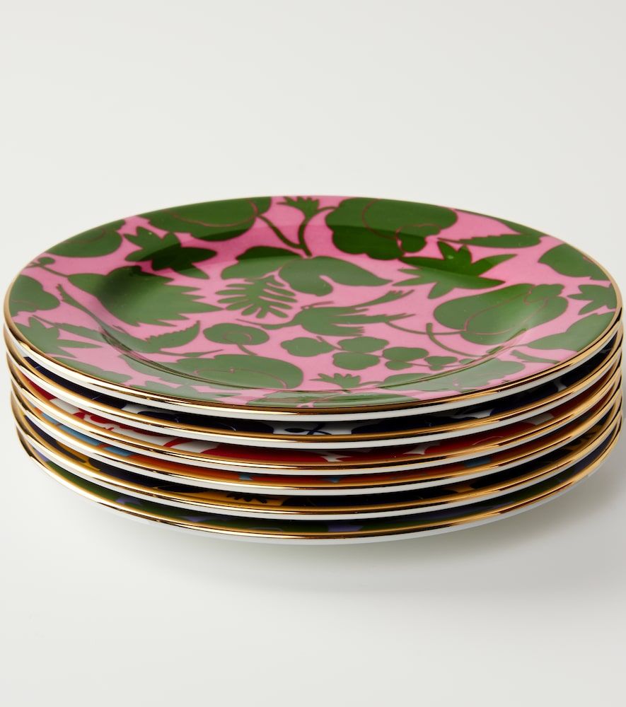 Set de 6 platos de postre Wildbird - La DoubleJ - Modalova
