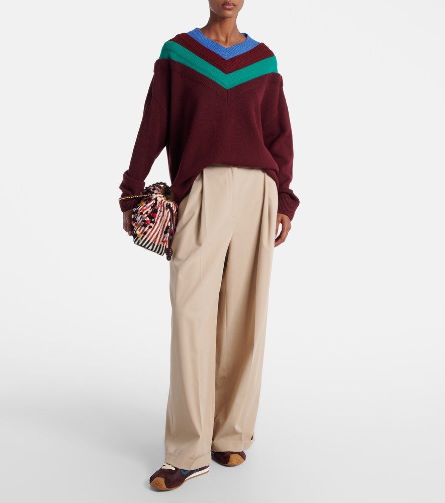 Loewe Jersey Trompe l'œil de lana - Loewe - Modalova