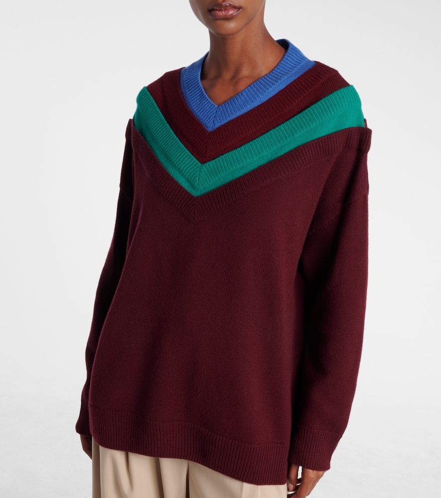 Loewe Jersey Trompe l'œil de lana - Loewe - Modalova