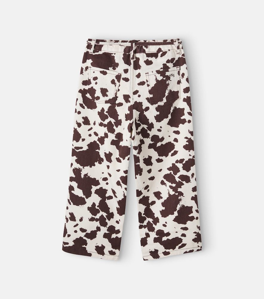 Pantalones de algodón estampados - The New Society - Modalova