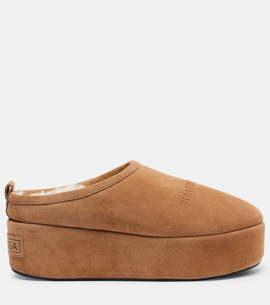 Slippers Alaska aus Veloursleder - Balenciaga - Modalova