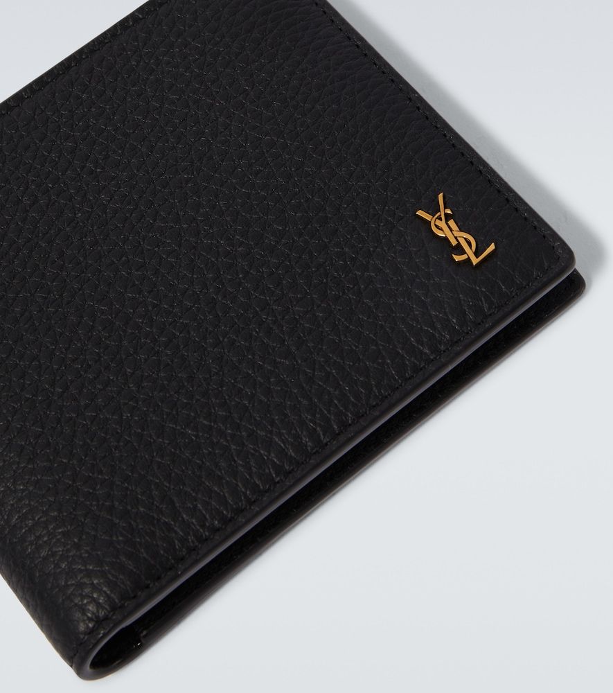 Tiny Cassandre East/West leather wallet - Saint Laurent - Modalova