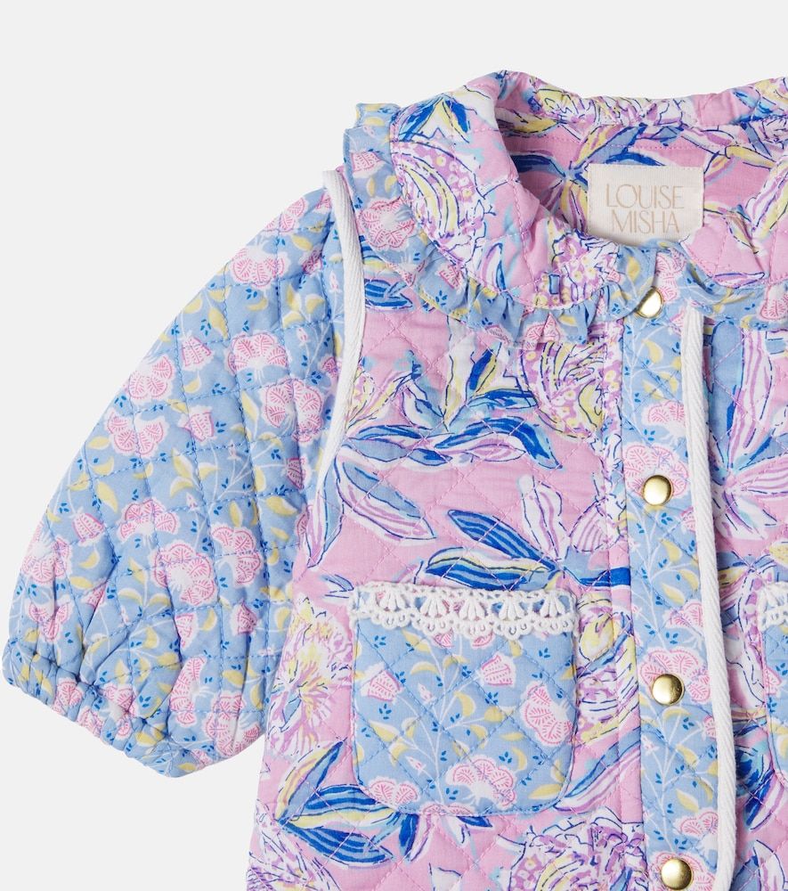 Bebé - chaqueta Joulia de algodón acolchada - Louise Misha - Modalova