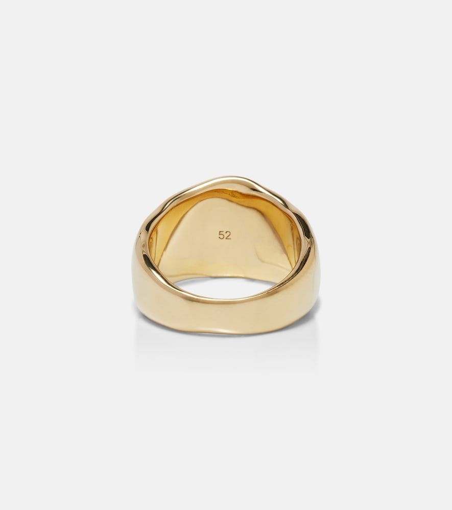 Anillo chapado en oro - Oscar de la Renta - Modalova