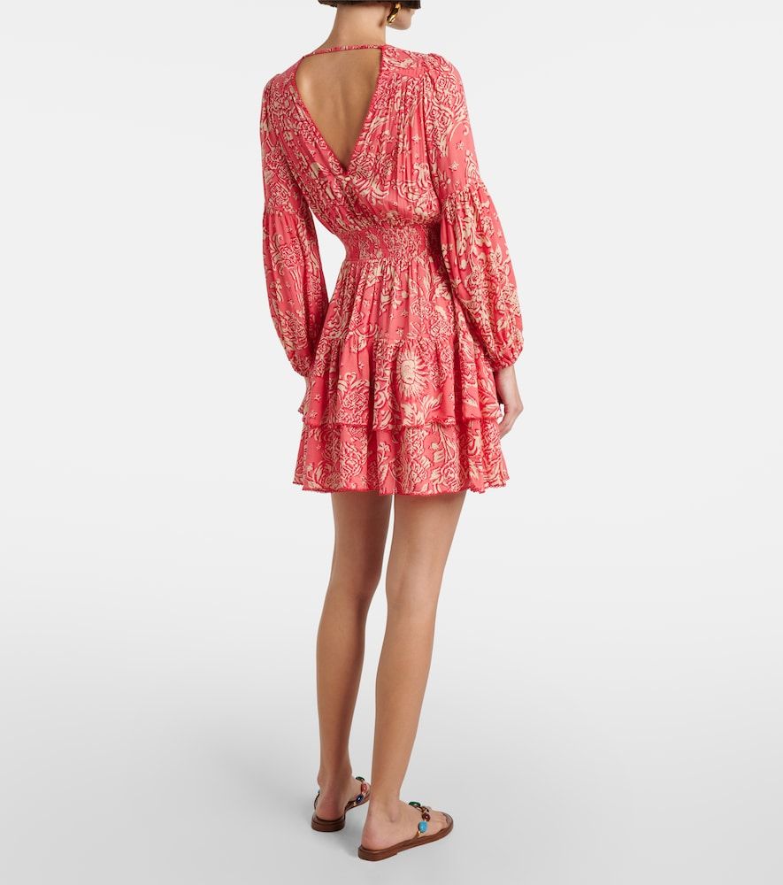 Vestido corto Chiara estampado - Poupette St Barth - Modalova