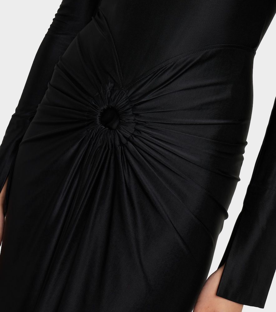 Abito midi Frances in jersey - Victoria Beckham - Modalova
