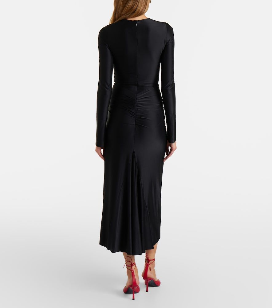 Abito midi Frances in jersey - Victoria Beckham - Modalova