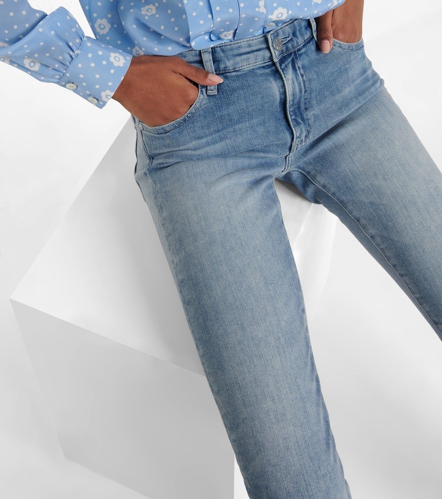 Jeans skinny Prima Crop a vita media - AG Jeans - Modalova