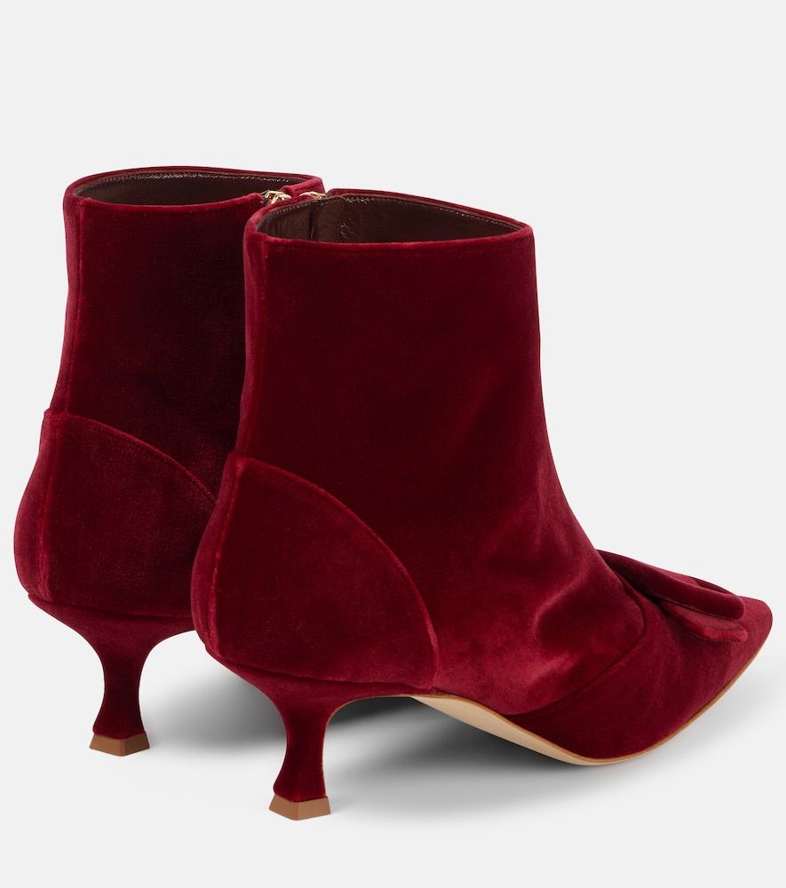 Ankle Boots Baylow 60 aus Samt - Manolo Blahnik - Modalova