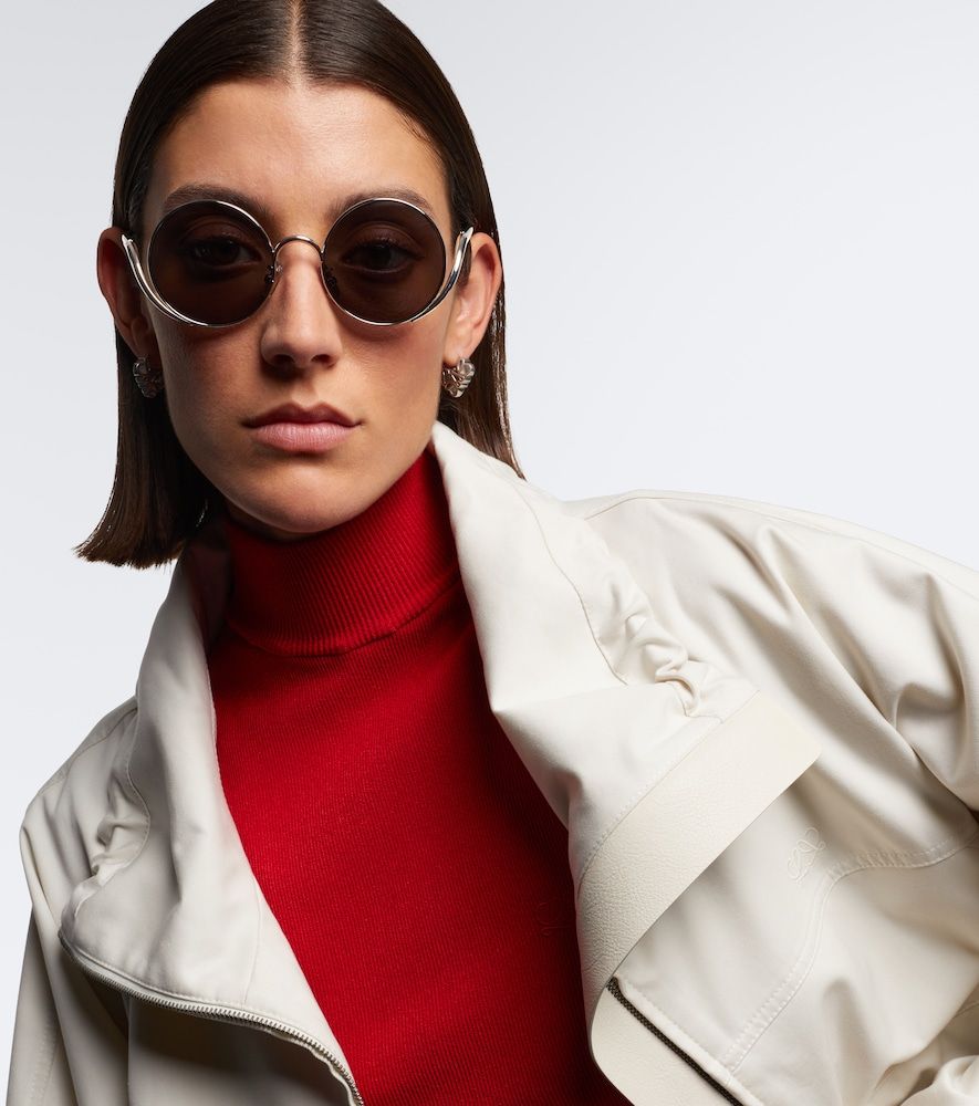 Loewe Runde Sonnenbrille Signature - Loewe - Modalova