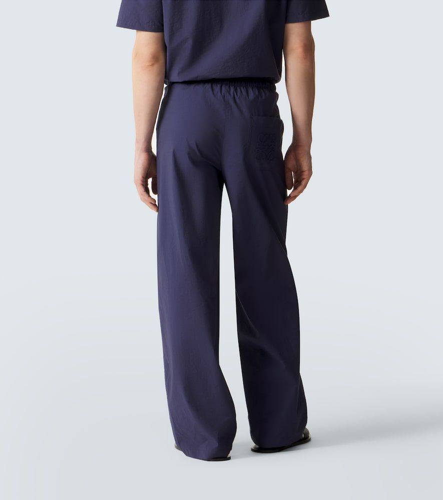 Paula's Ibiza cotton-blend wide-leg pants - Loewe - Modalova
