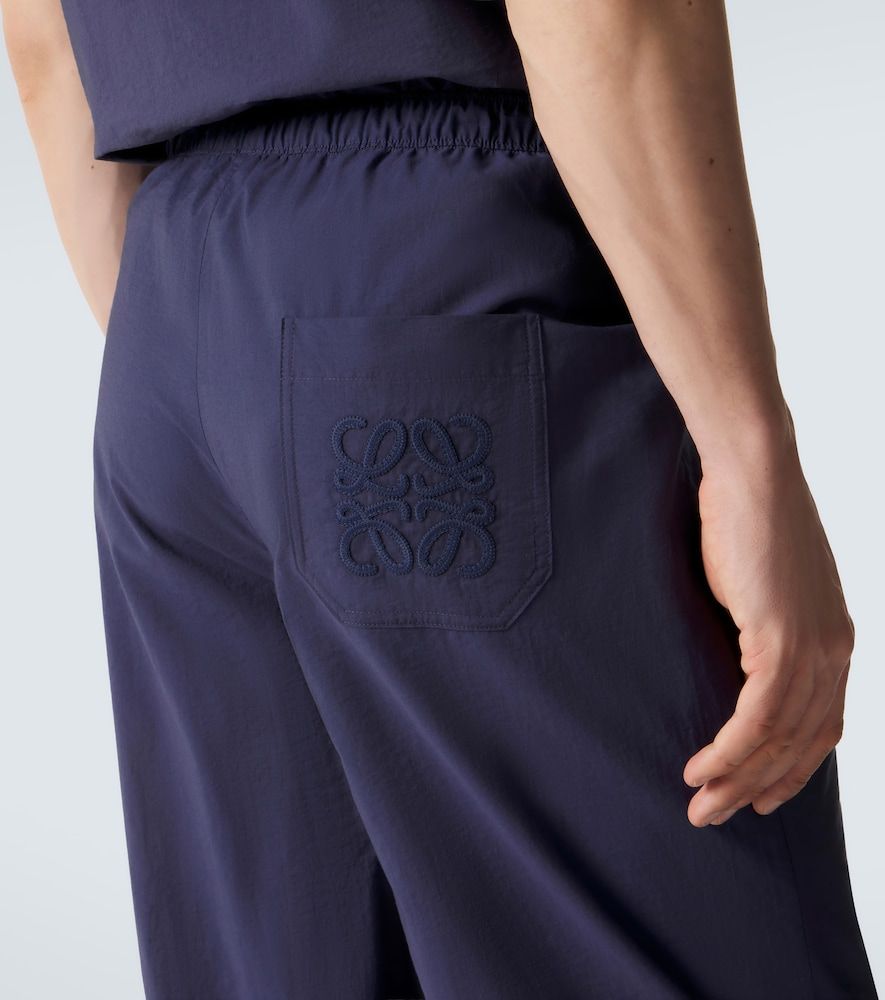 Paula's Ibiza cotton-blend wide-leg pants - Loewe - Modalova