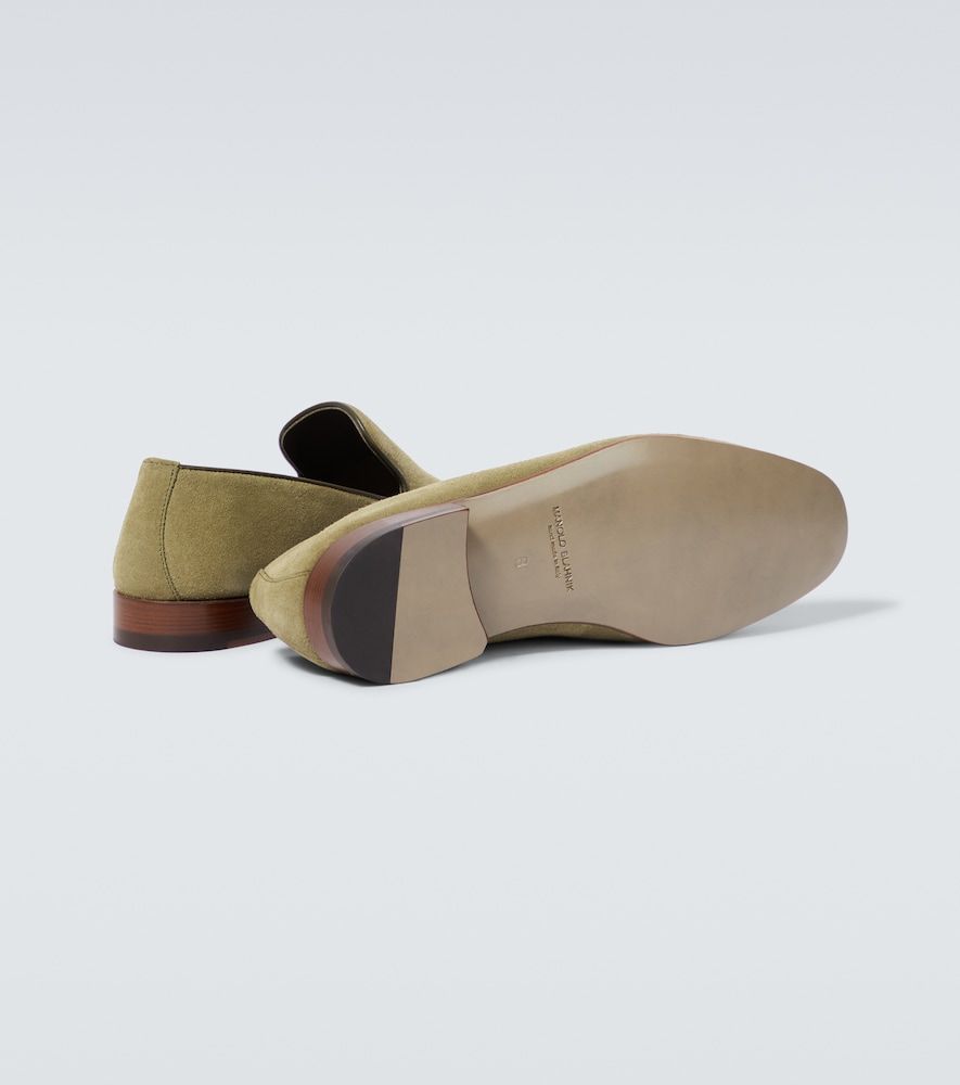 Slip-Ons Truro aus Veloursleder - Manolo Blahnik - Modalova