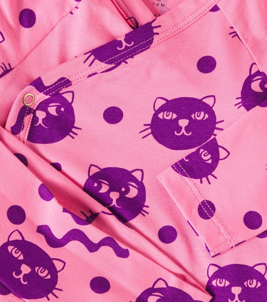 Bebé - Set Squiggly Cats de body y leggings - Mini Rodini - Modalova