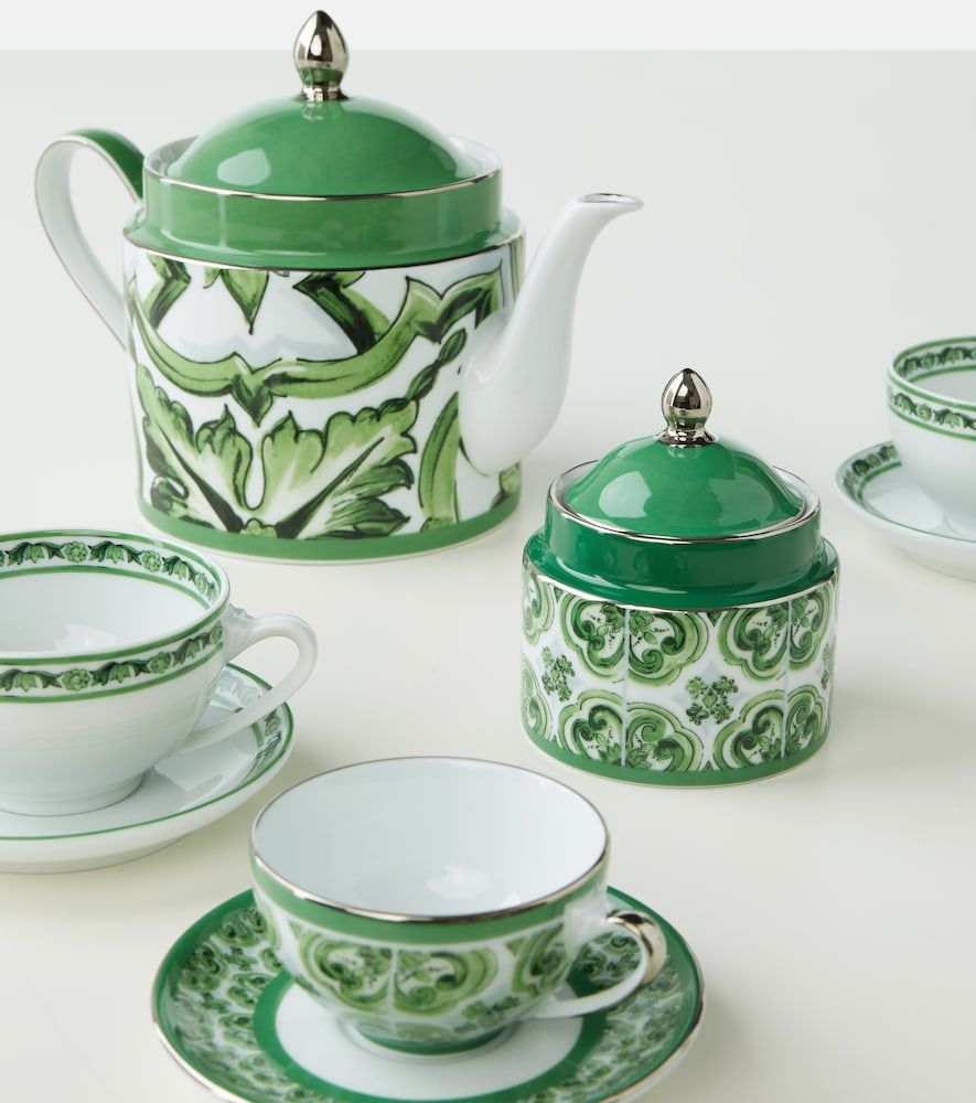 Tetera Majolica de porcelana - Dolce&Gabbana Casa - Modalova