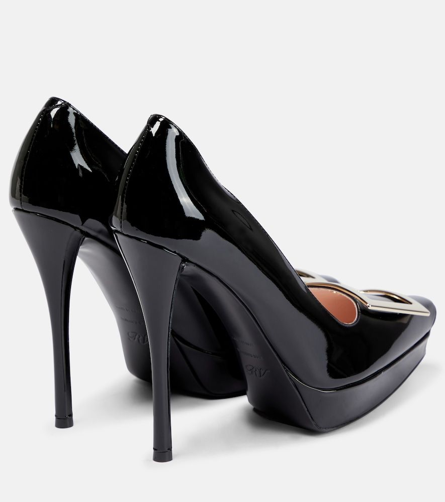 Plateau-Pumps Belle Vivier aus Lackleder - Roger Vivier - Modalova