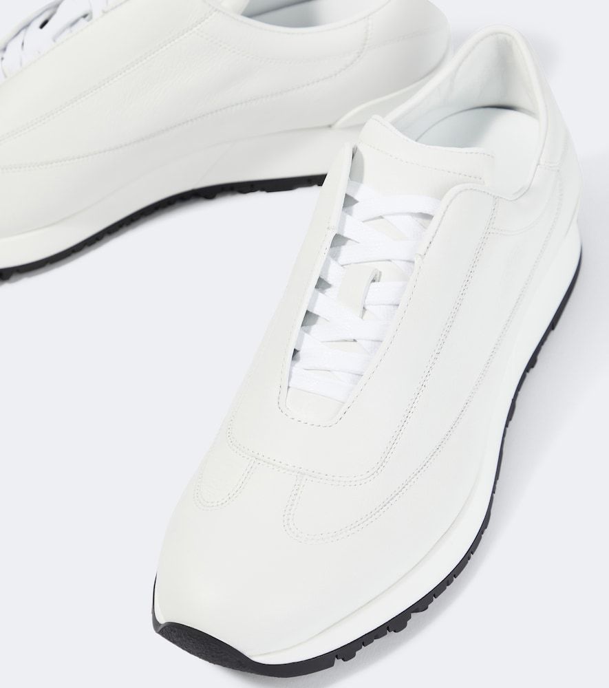 Foundry II leather low-top sneakers - John Lobb - Modalova