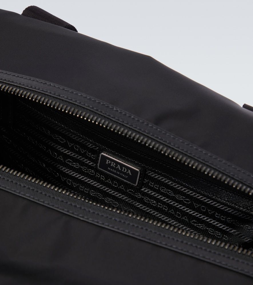 Bolso de viaje Re-Nylon con piel - Prada - Modalova