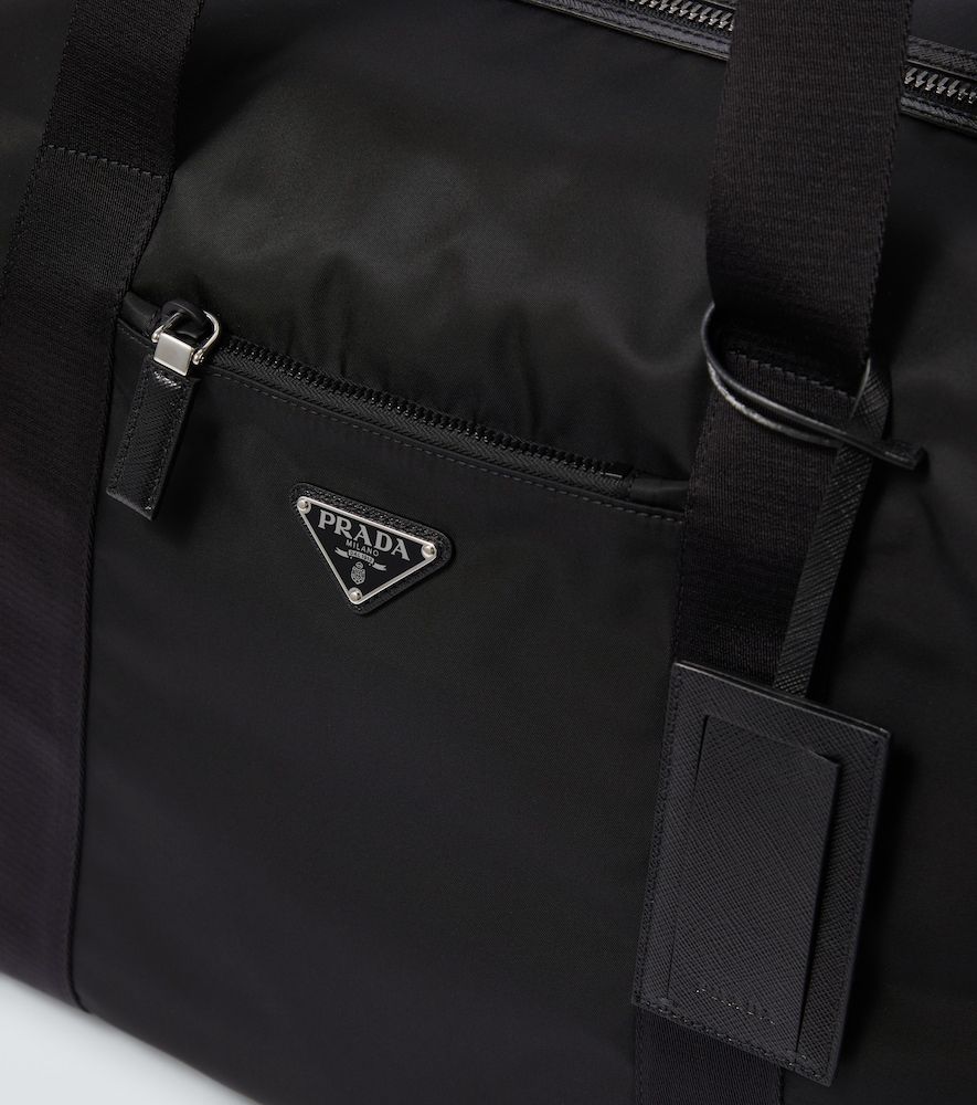 Bolso de viaje Re-Nylon con piel - Prada - Modalova