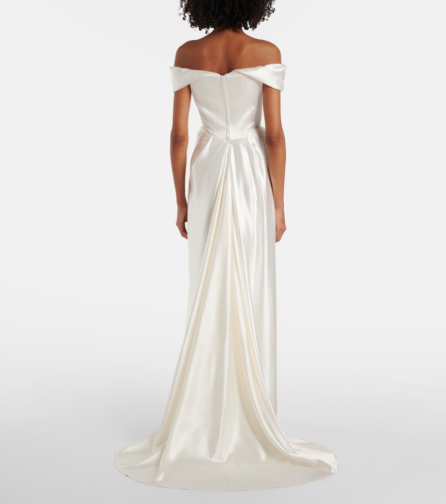 Vestido bustier de novia Mabel de satén de seda - Vivienne Westwood - Modalova
