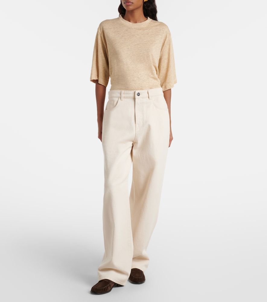 Róhe Mid-Rise Wide-Leg Jeans - Rohe - Modalova