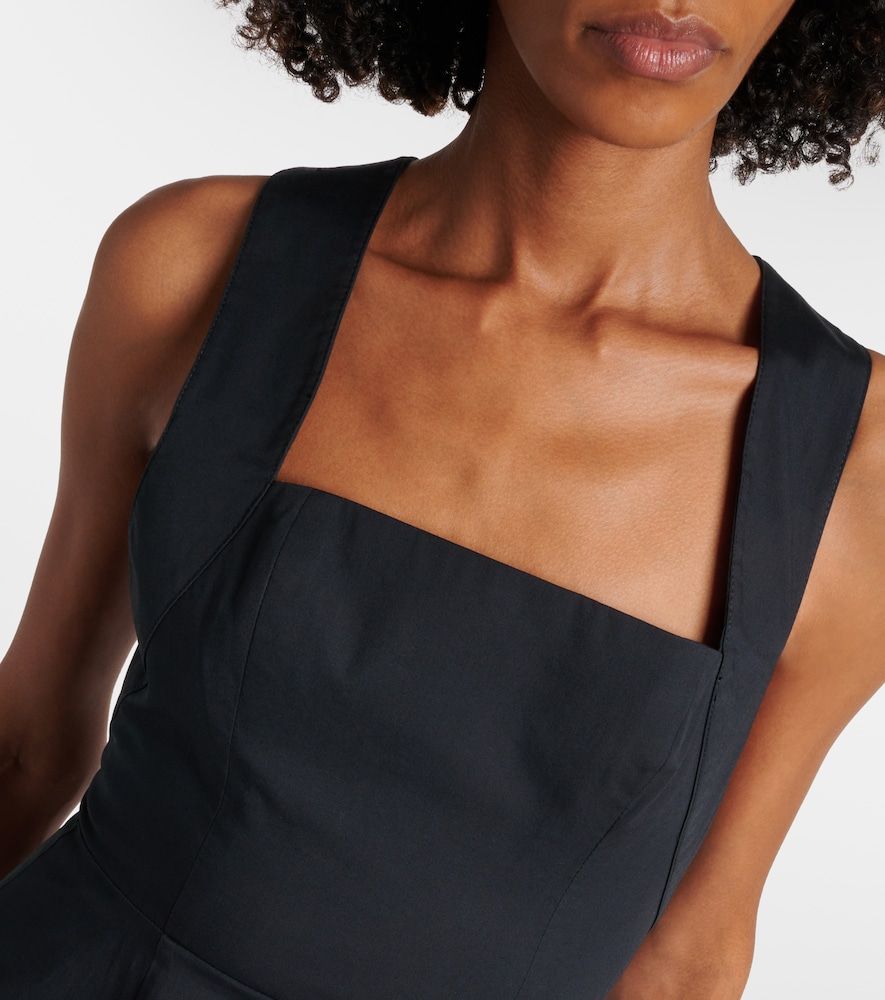 Vestido corto Mini Teresa de algodón - Staud - Modalova