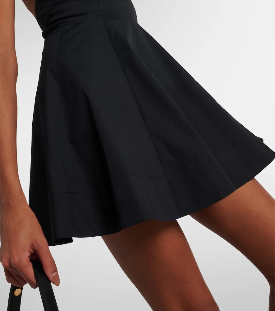 Vestido corto Mini Teresa de algodón - Staud - Modalova