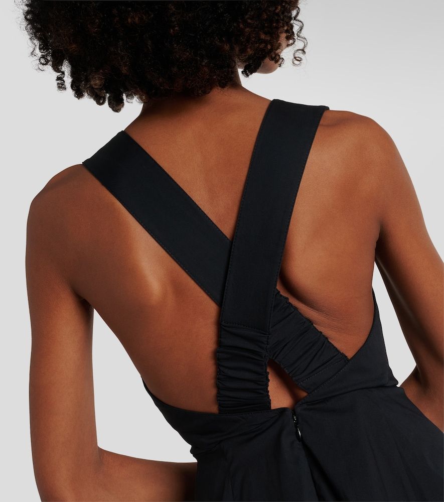 Vestido corto Mini Teresa de algodón - Staud - Modalova