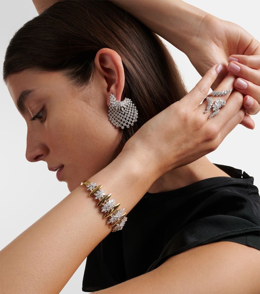 Bracciale Golden Strada in 18kt con diamanti - Yeprem - Modalova