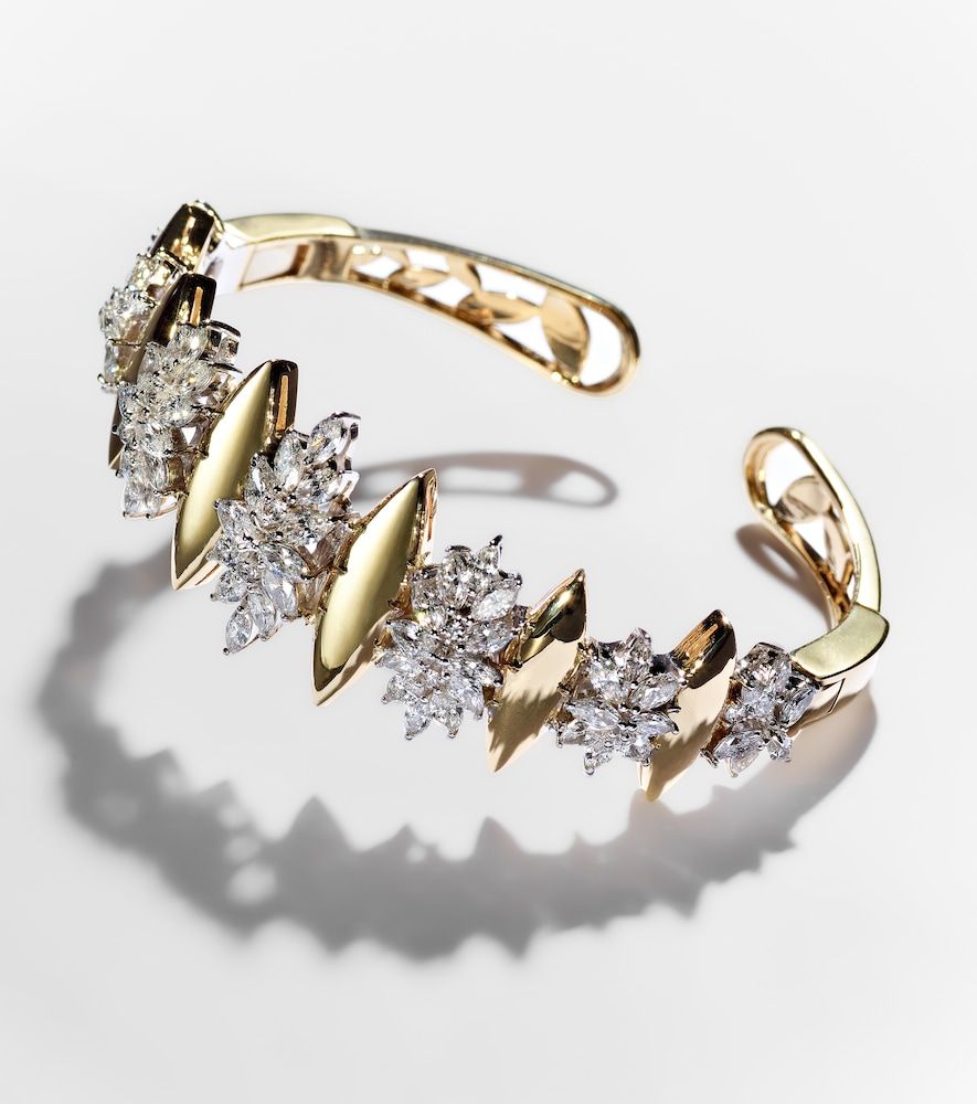 Bracciale Golden Strada in 18kt con diamanti - Yeprem - Modalova