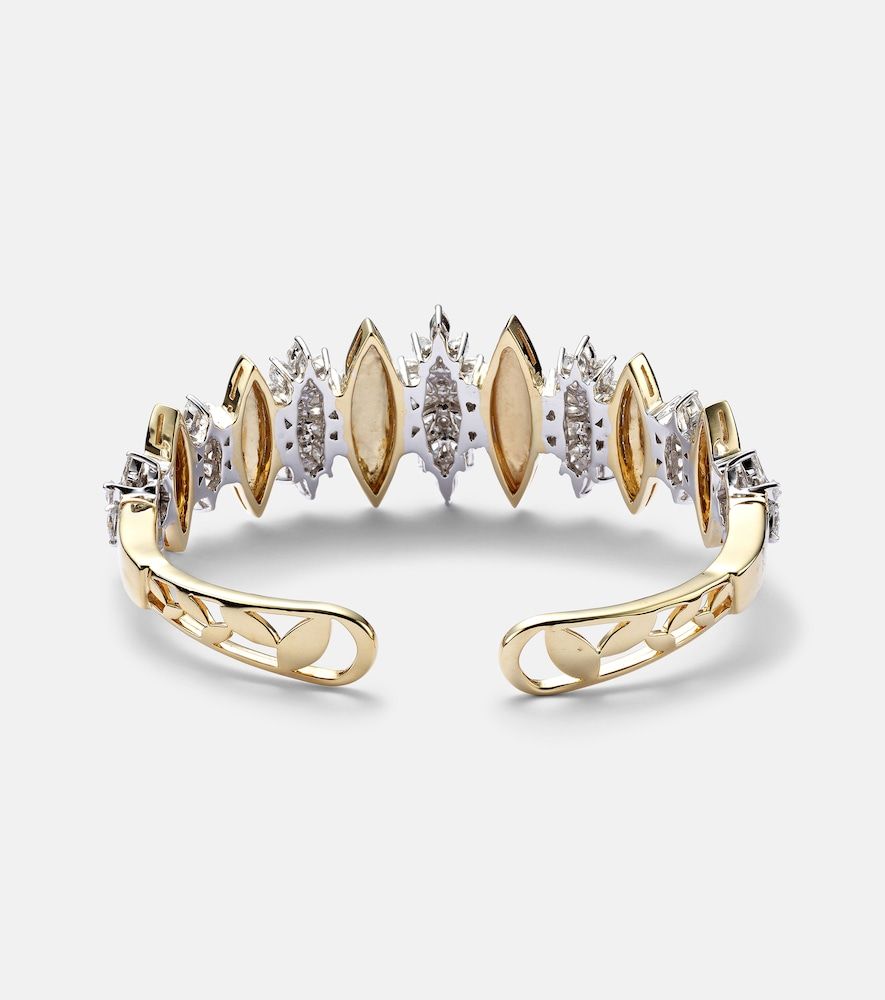 Bracciale Golden Strada in 18kt con diamanti - Yeprem - Modalova