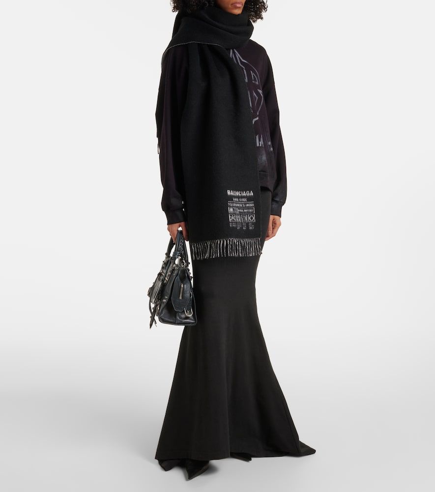 Balenciaga Cashmere and wool scarf - Balenciaga - Modalova