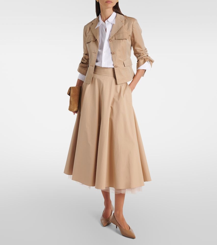 Gabardina Luxury Layer de algodón - Dorothee Schumacher - Modalova
