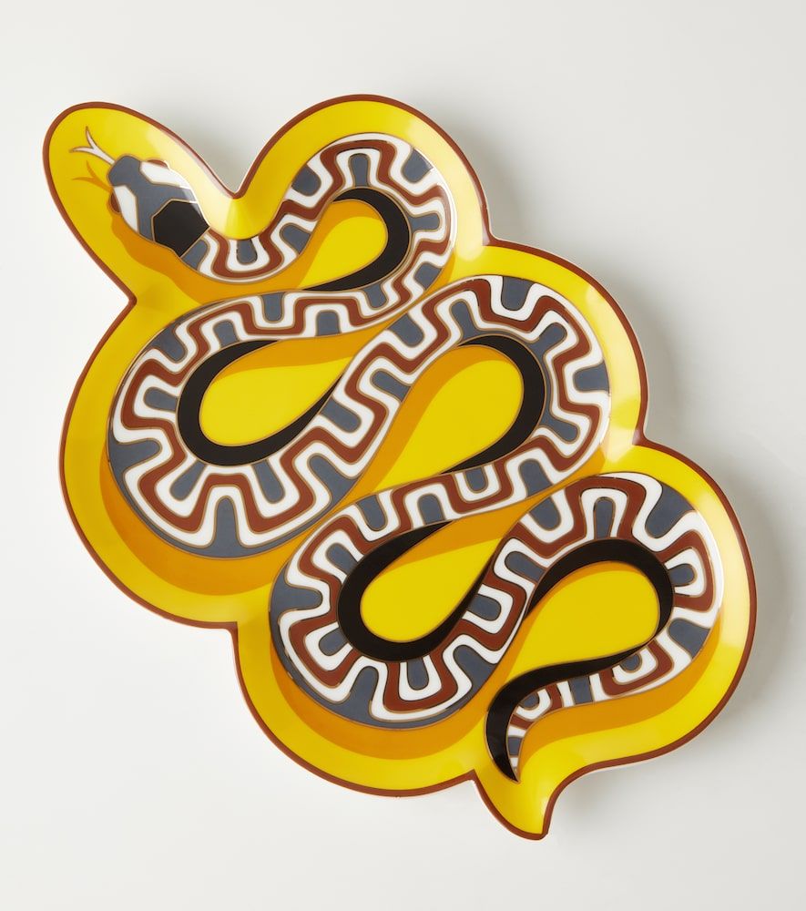 Bandeja decorativa Snake de porcelana - Jonathan Adler - Modalova