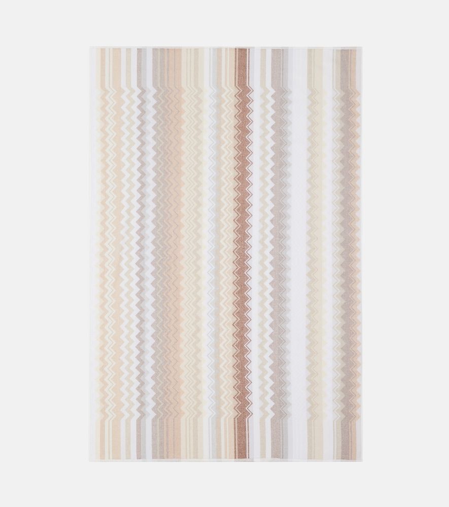 Toalla de baño Giacomo de rizo de algodón en zigzag - Missoni - Modalova
