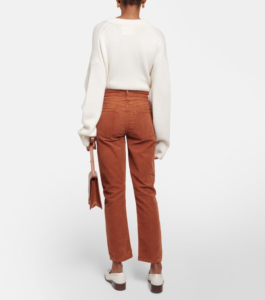 Pantalones rectos Riley Long de pana - Agolde - Modalova