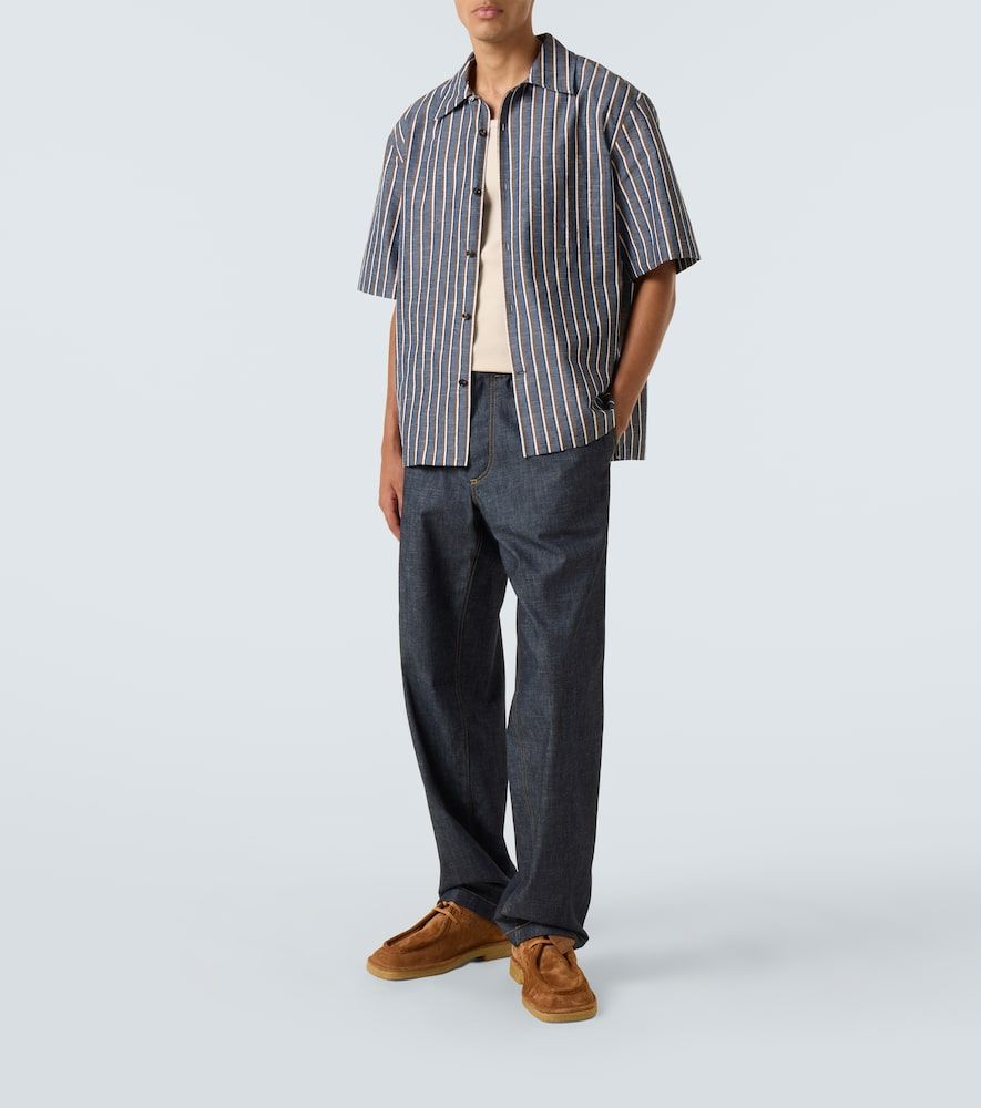 Jeans regular a vita media - Bottega Veneta - Modalova